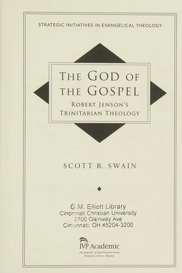 Capa de The God of the gospel
