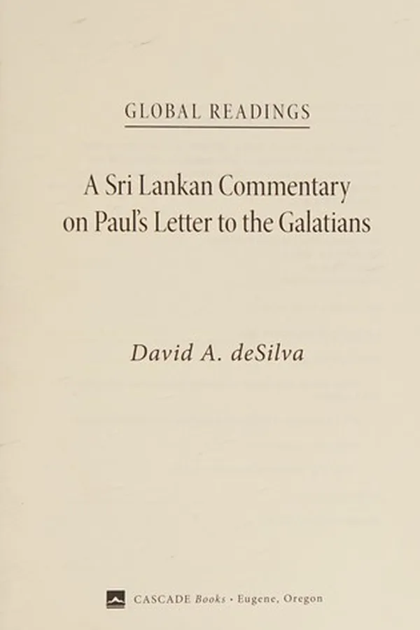 Capa de Global readings
