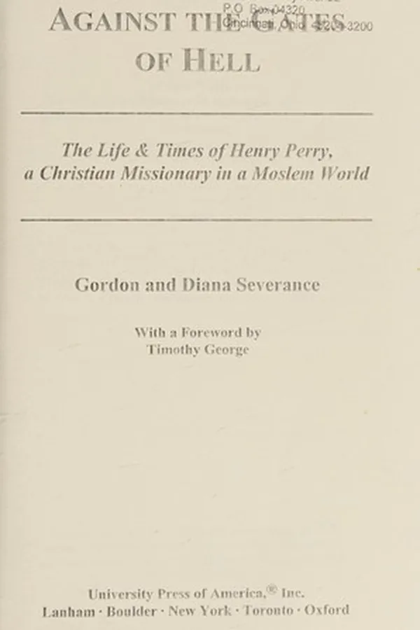 Capa de Against the gates of hell