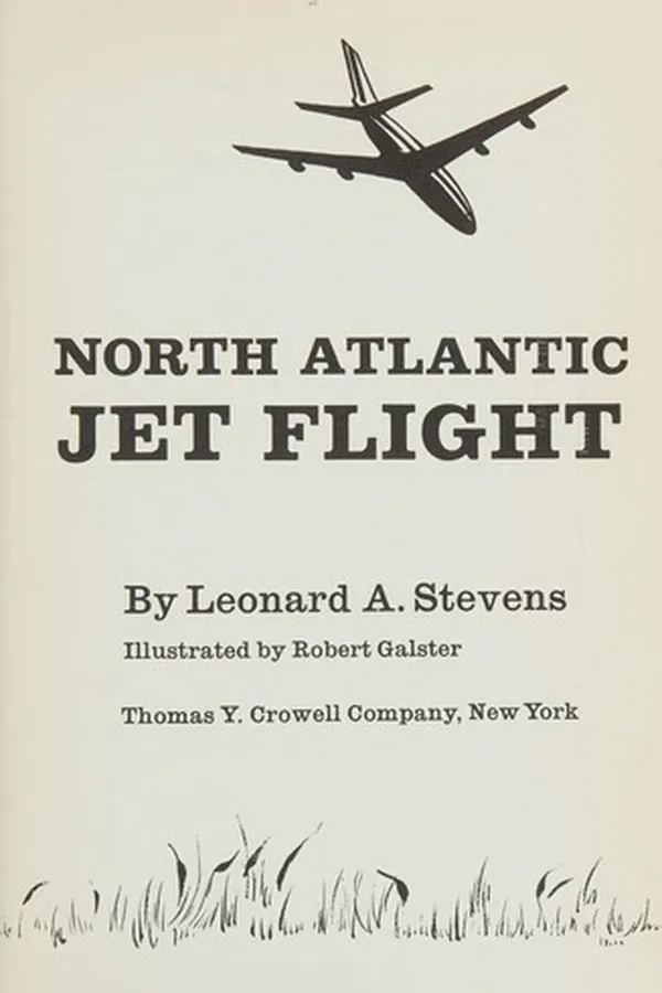 Capa de North Atlantic jet flight