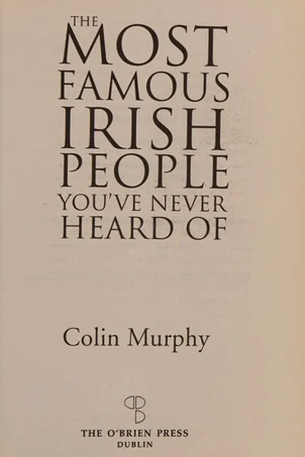 Capa de The most famous Irish people you've never heard of