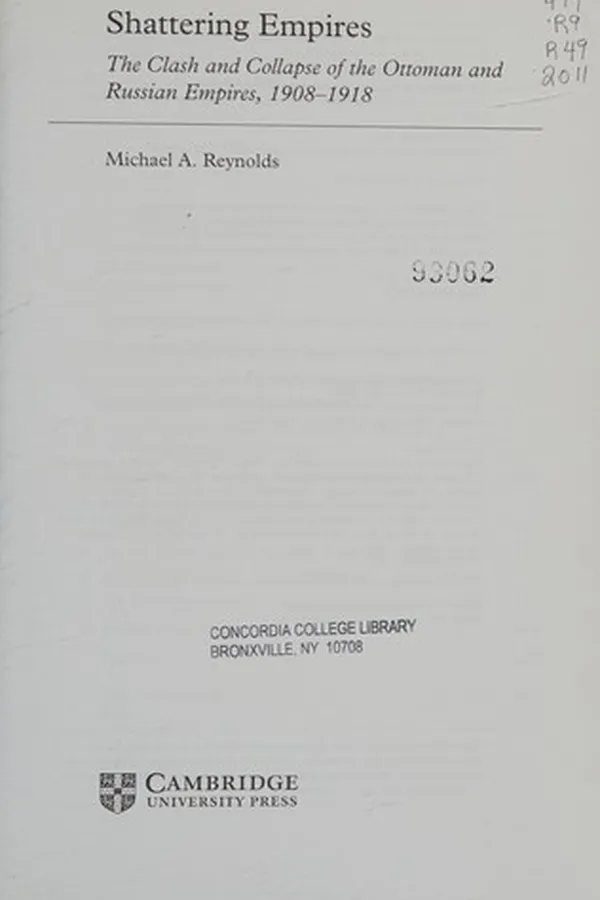 Cover of Shattering empires