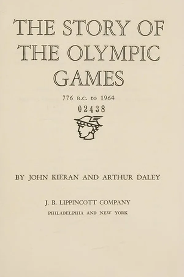 Capa de The story of the Olympic games