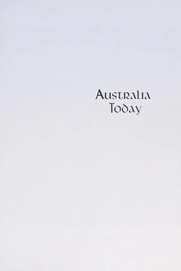 Capa de Australia today