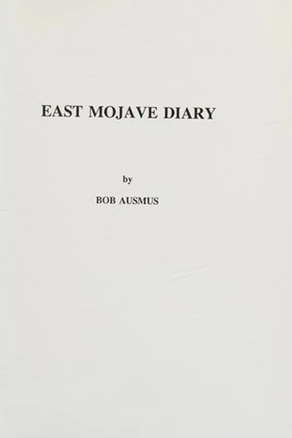 Capa de East Mojave diary
