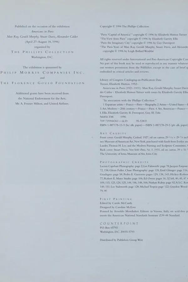 Capa de Americans in Paris
