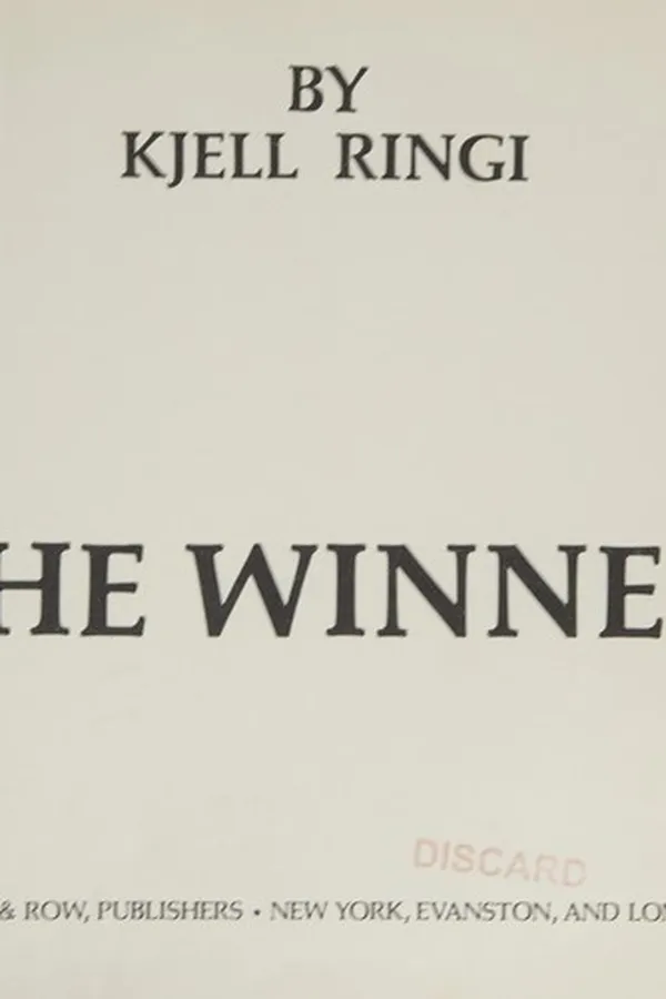 Capa de The winner