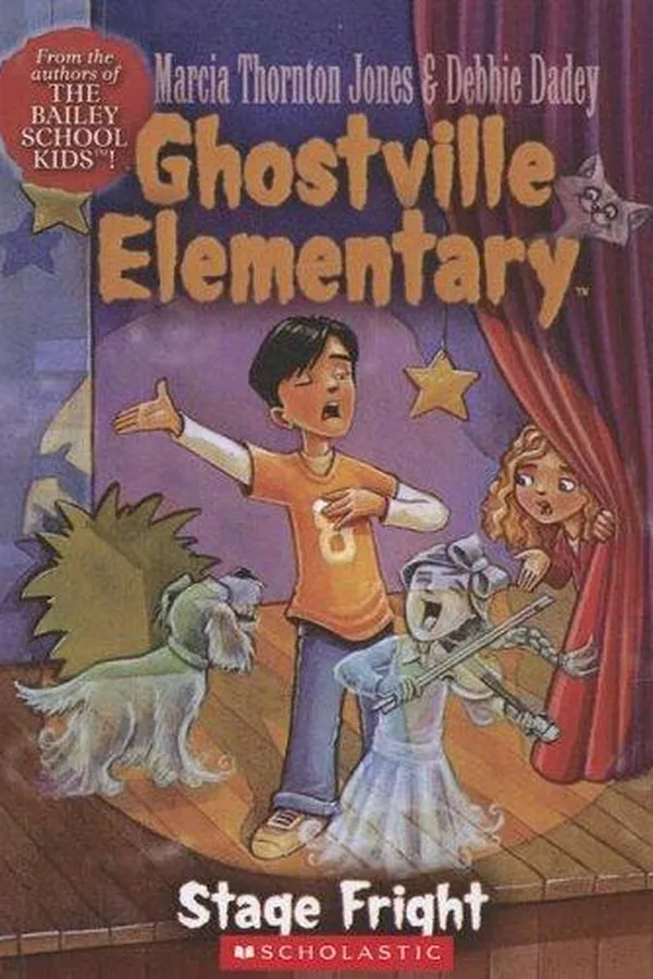 Cover of Stage Fright (Ghostville Elementary (Library))