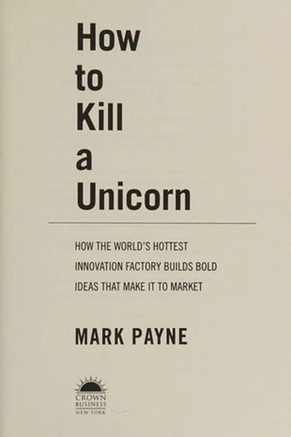 Capa de How to kill a unicorn
