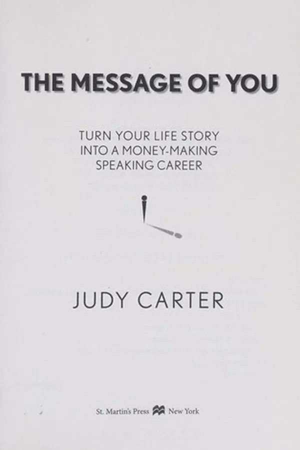 Capa de The message of you