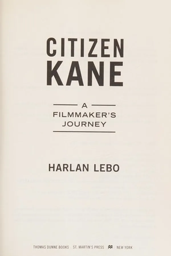 Capa de Citizen Kane