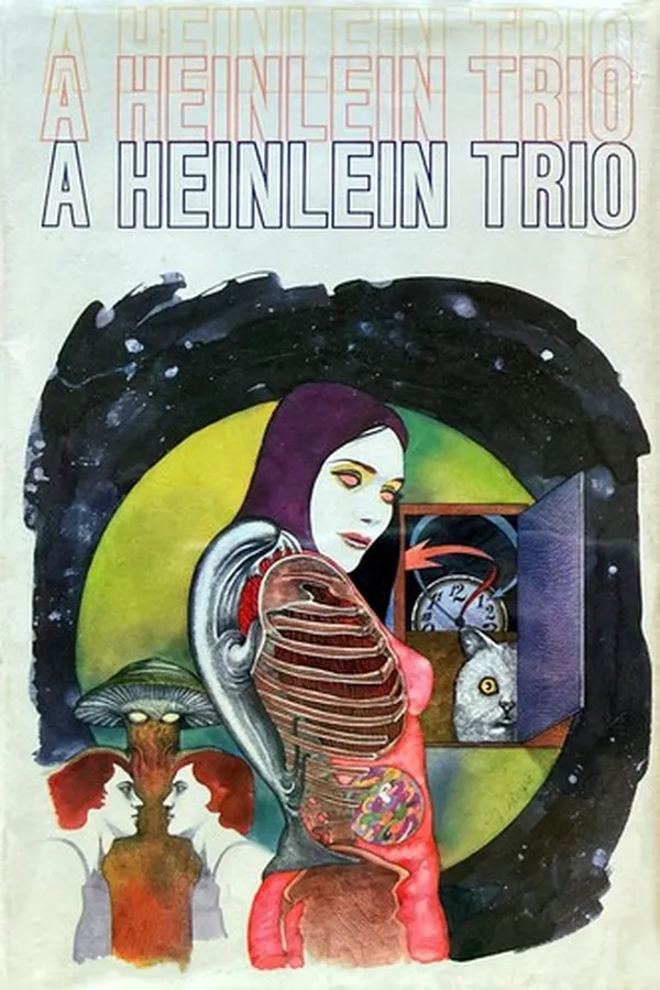 Capa de A Heinlein Trio