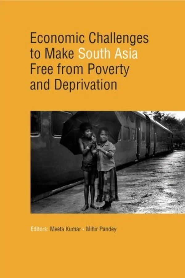 Capa de Economic challenges to make South Asia free from poverty and deprivation