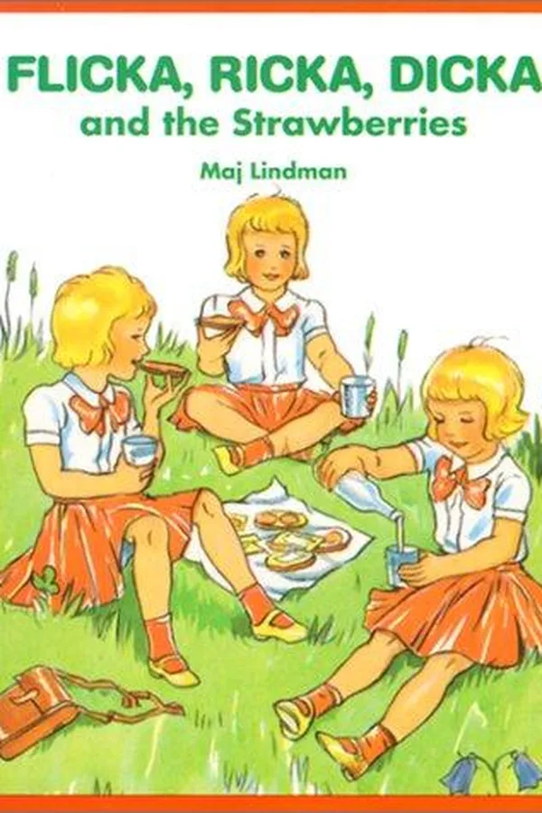 Capa de Flicka, Ricka, Dicka and the strawberries