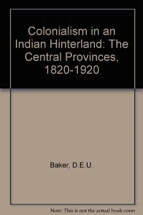 Capa de Colonialism in an Indian hinterland