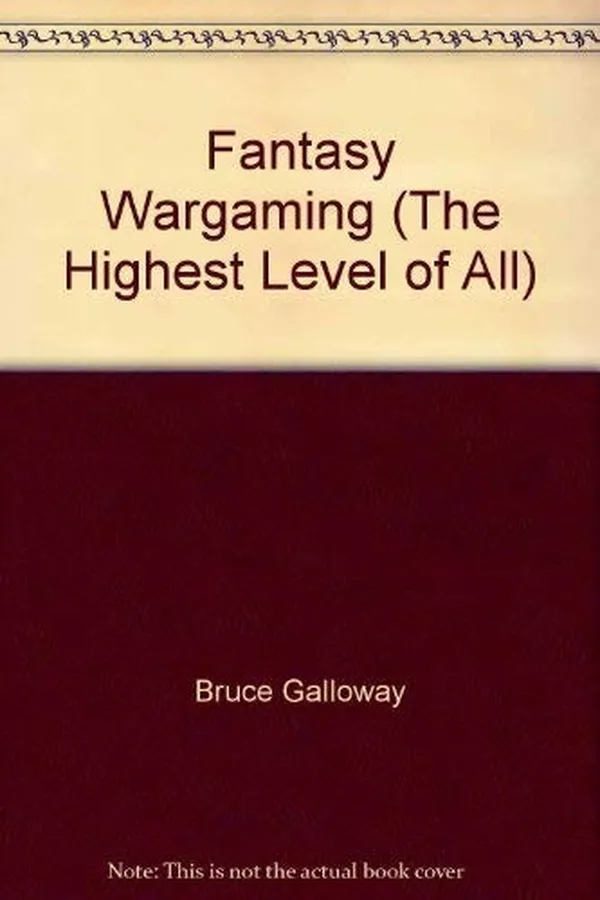 Capa de Fantasy Wargaming (The Highest Level of All)