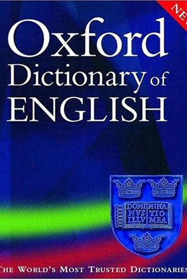 Capa de Oxford dictionary of English