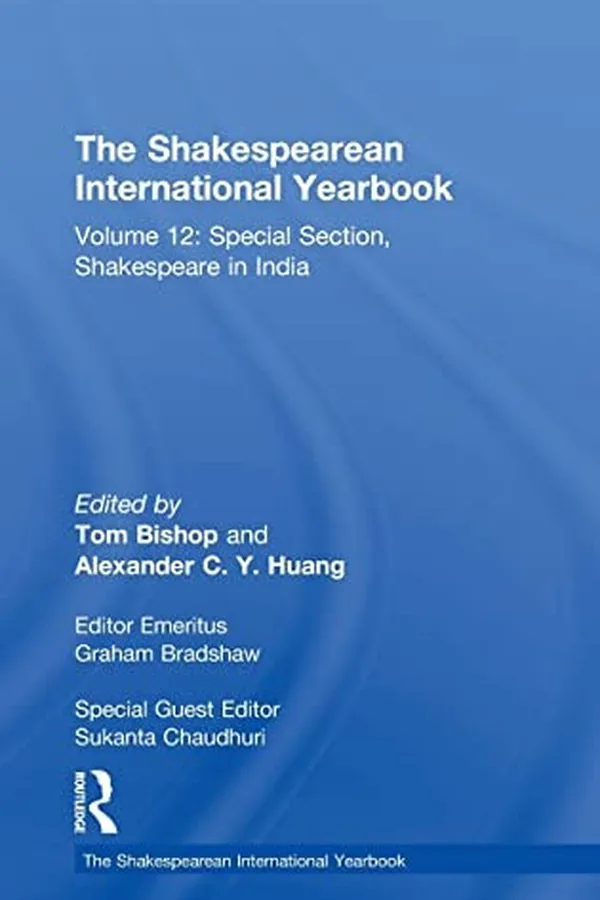 Capa de Shakespearean International Yearbook : Volume 12