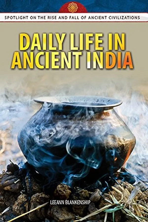 Capa de Daily life in ancient India