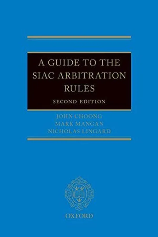 Cover of Guide to the SIAC Arbitration Rules