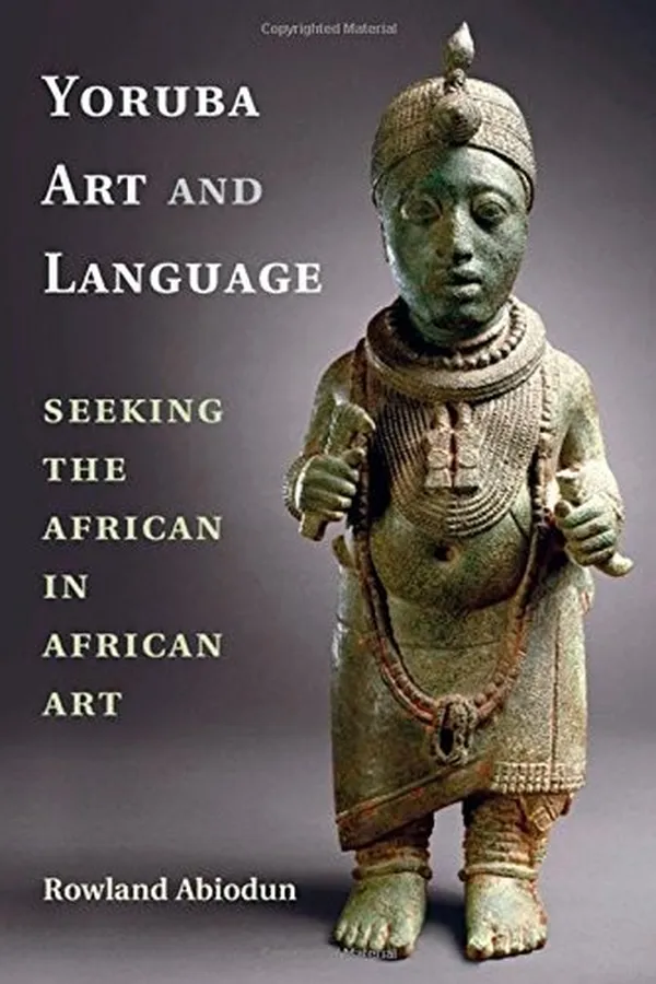 Capa de Yoruba Art and Language