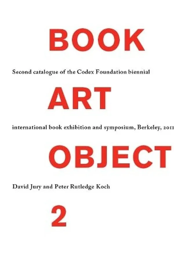 Capa de Book art object 2