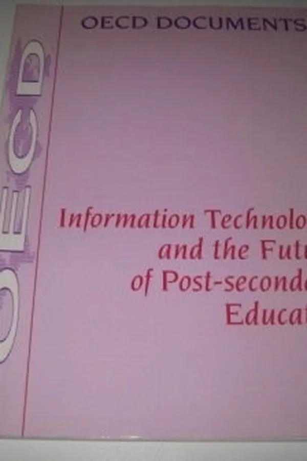 Capa de Information technology and the future of post-secondary education