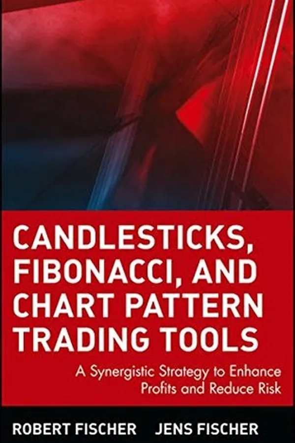 Capa de Candlesticks, Fibonacci, and Chart Pattern Trading Tools