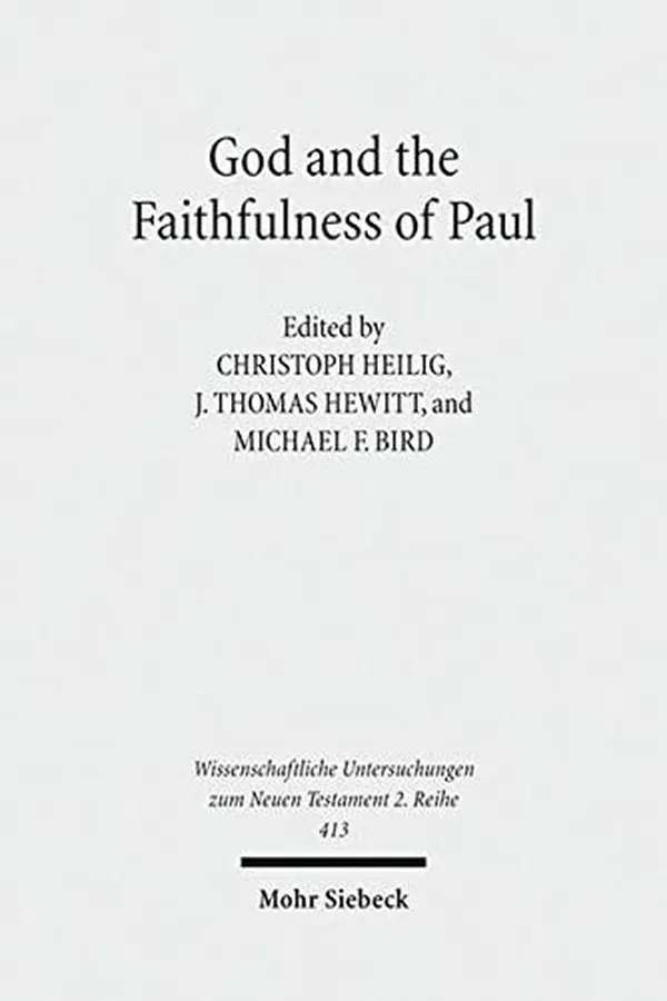 Capa de God and the Faithfulness of Paul