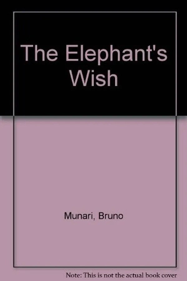 Capa de The elephant's wish
