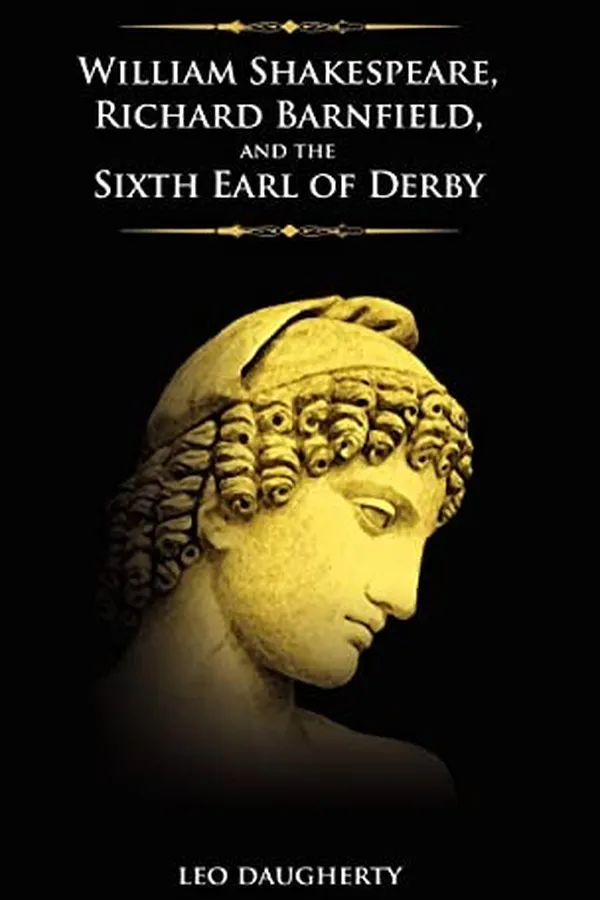 Capa de William Shakespeare, Richard Barnfield, and the sixth Earl of Derby