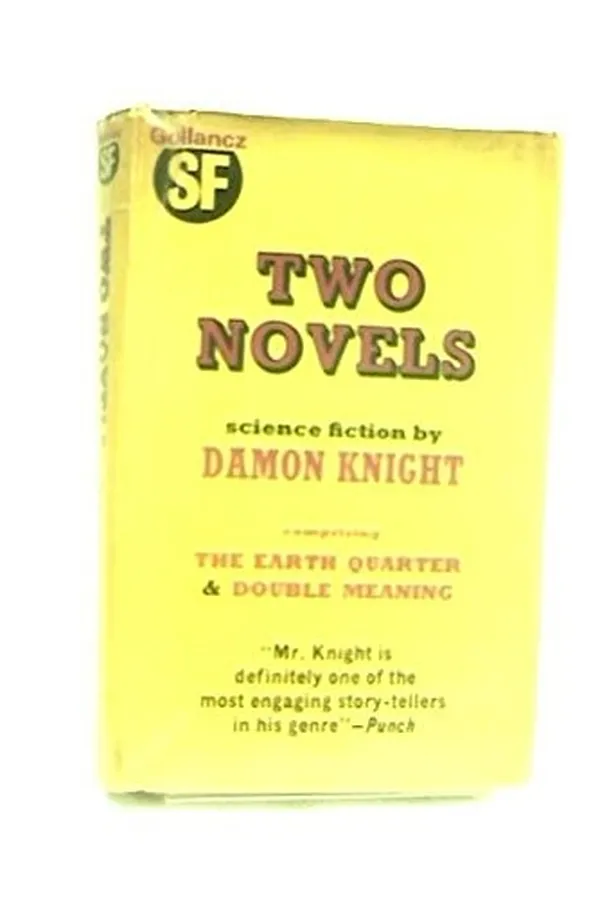 Capa de Two novels