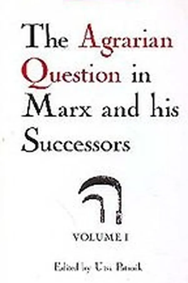 Capa de The agrarian question in Marx and his successors