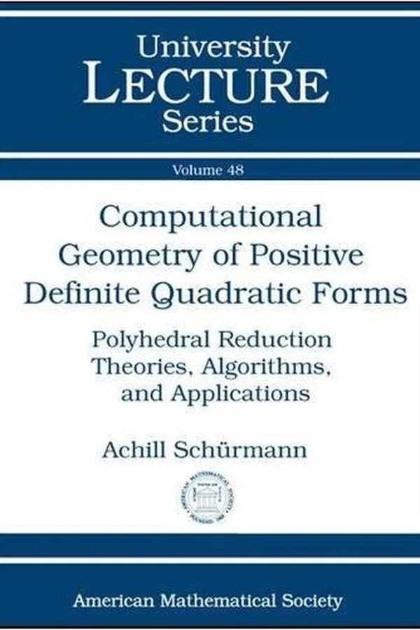 Capa de Computational geometry of positive definite quadratic forms