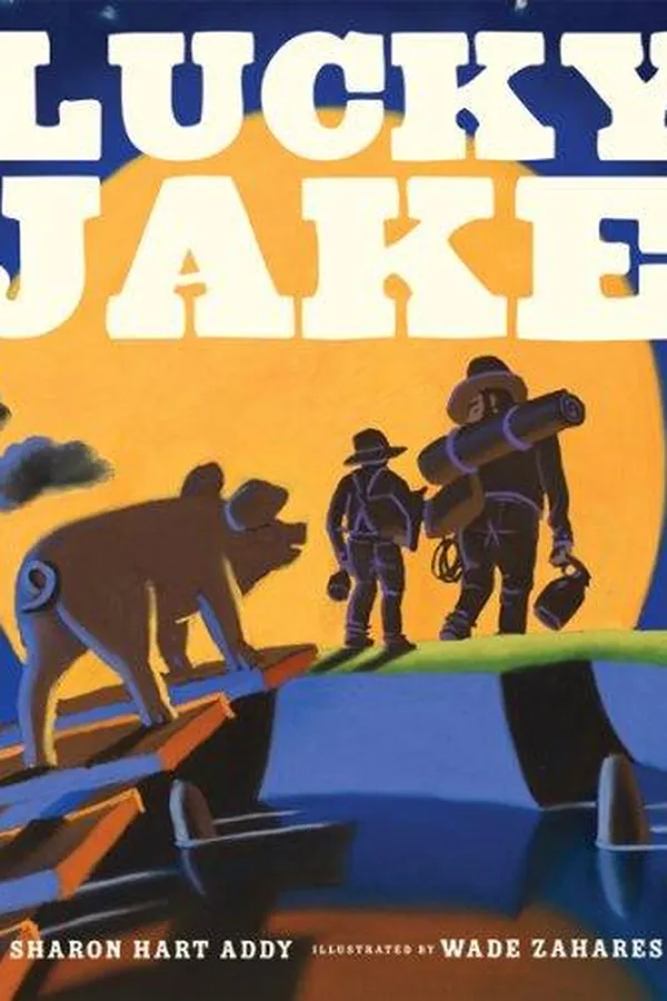 Capa de Lucky Jake / by Sharon Hart Addy ; illustrated by Wade Zahares