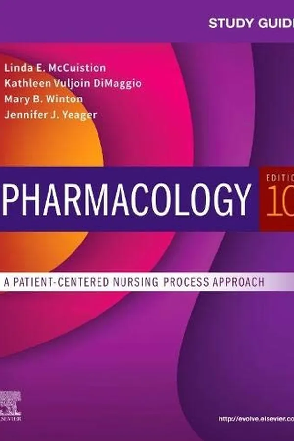 Capa de Study Guide for Pharmacology