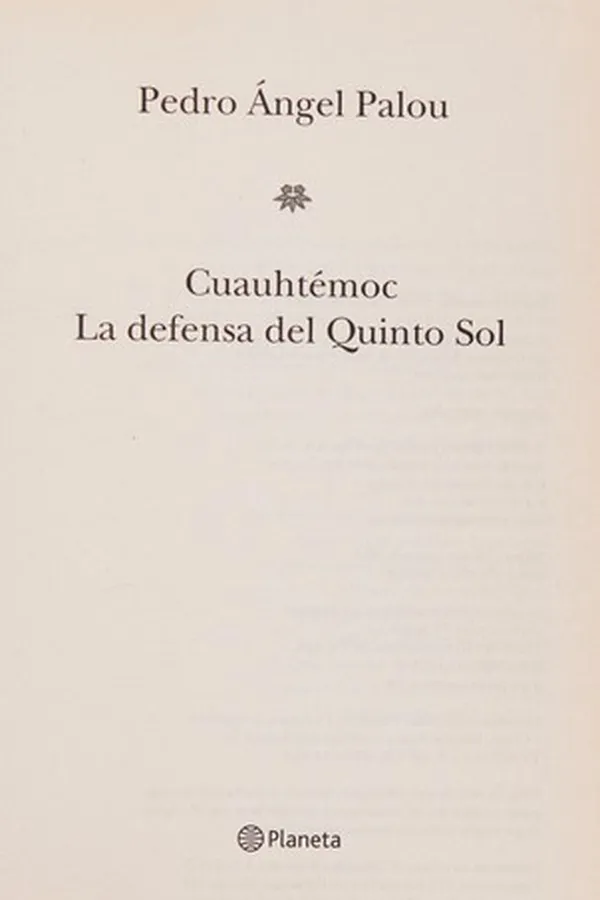 Capa de Cuauhtémoc