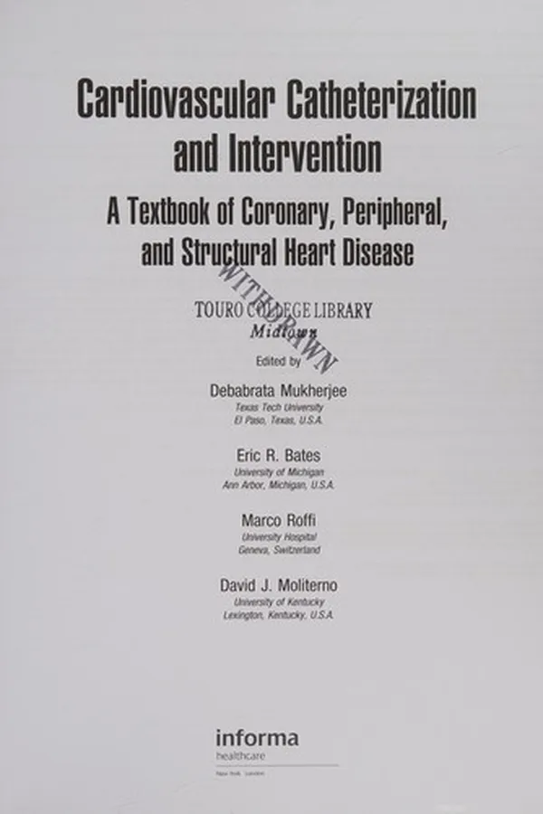 Capa de Cardiovascular catheterization and intervention