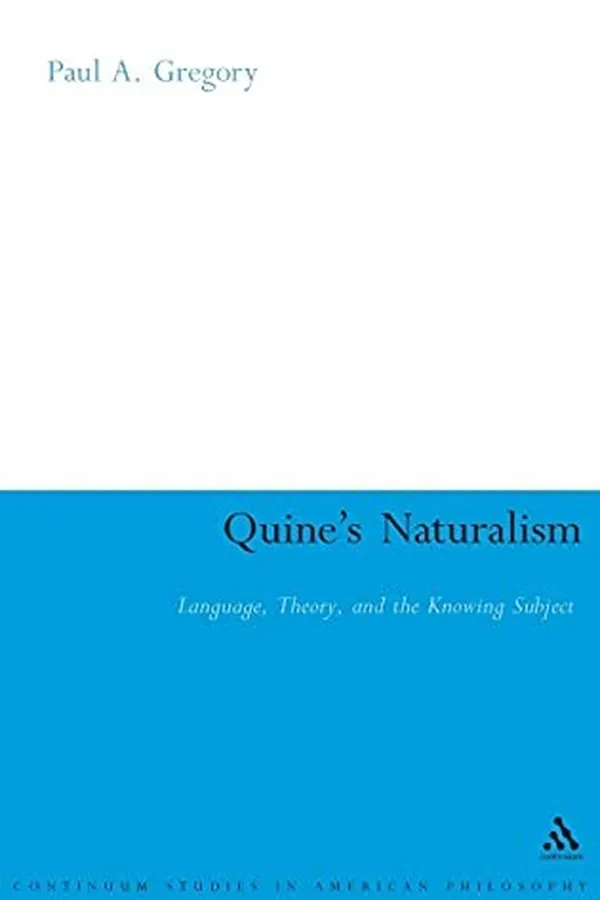 Cover of Quine's naturalism