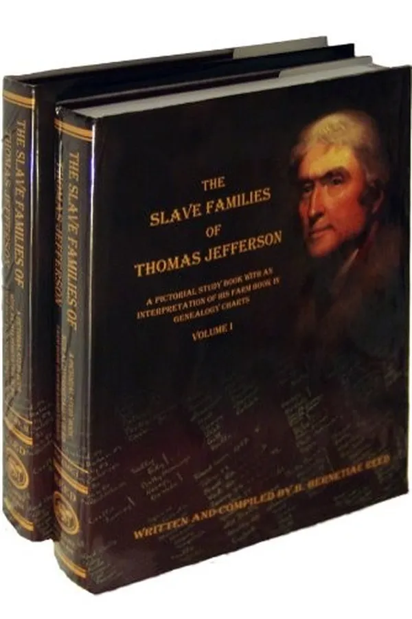 Capa de The slave families of Thomas Jefferson