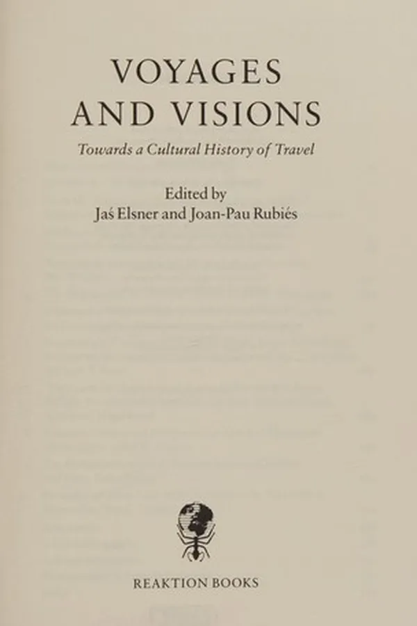 Capa de Voyages and visions