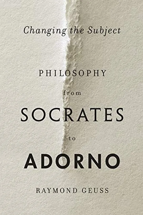 Cover of Changing the subject