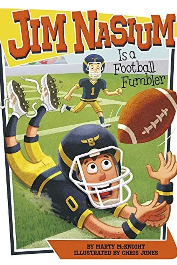 Capa de Jim Nasium is a football fumbler