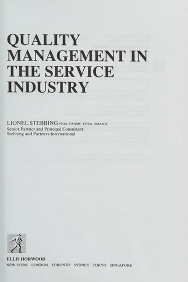 Capa de Quality Management in the Service Industry