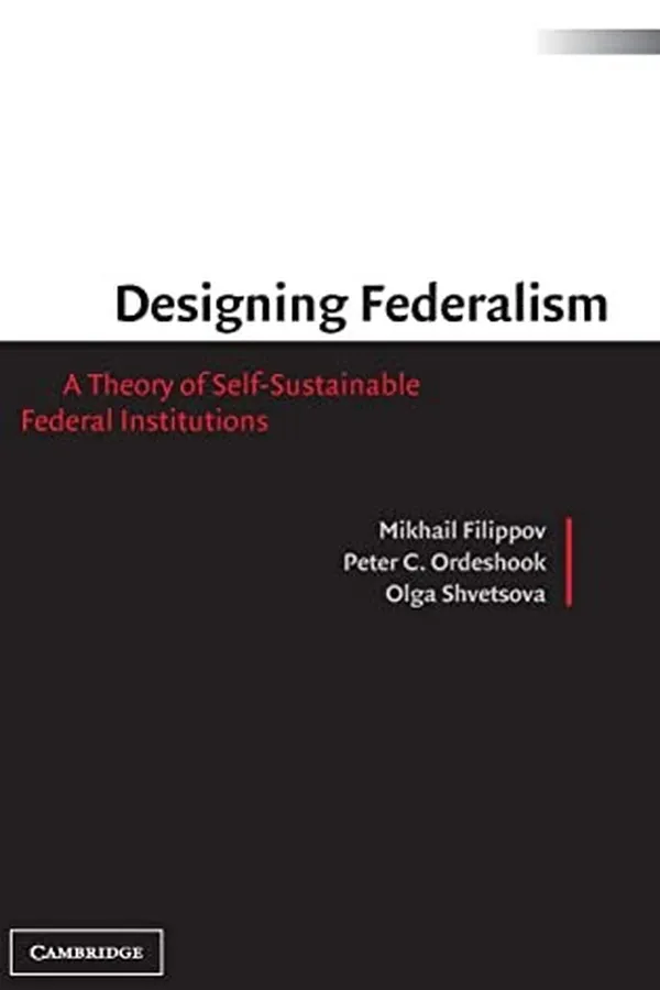 Capa de Designing federalism