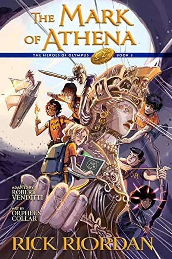 Capa de The Mark of Athena Graphic Novel