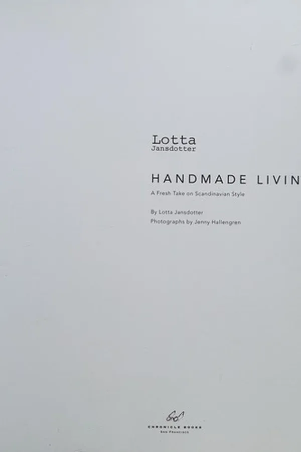 Capa de Lotta Jansdotter handmade living