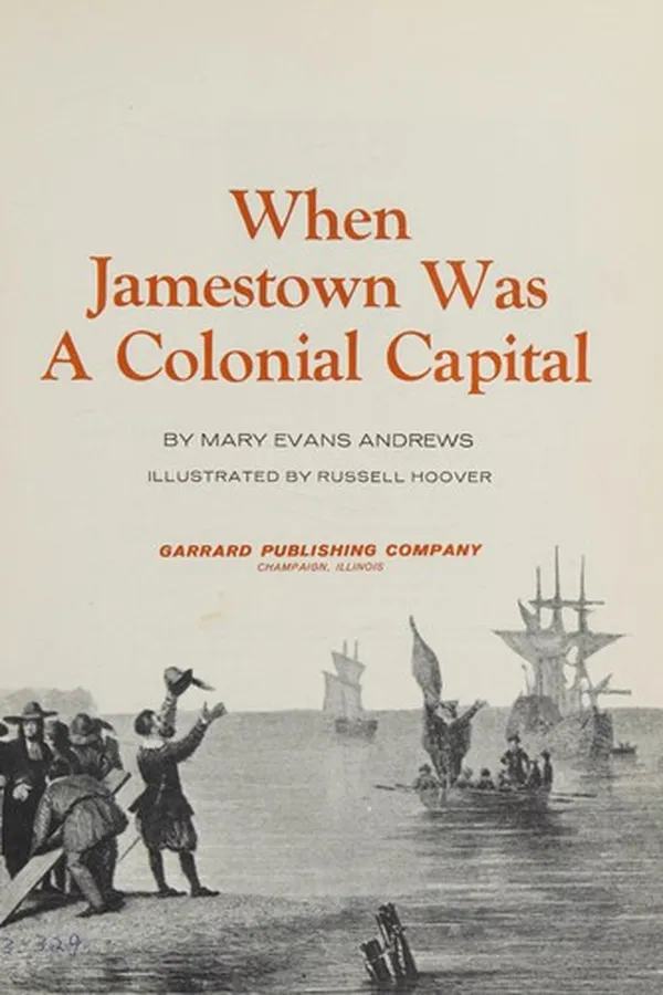 Capa de When Jamestown was a colonial capital