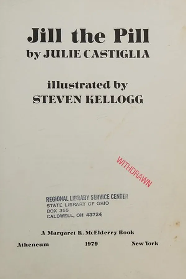 Cover of Jill the pill