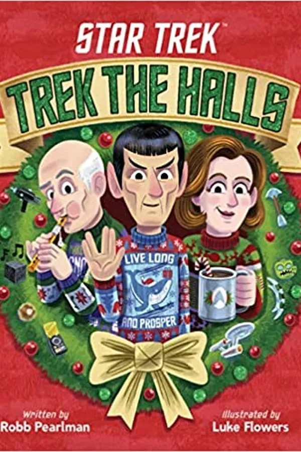 Capa de Star Trek - Trek the Halls